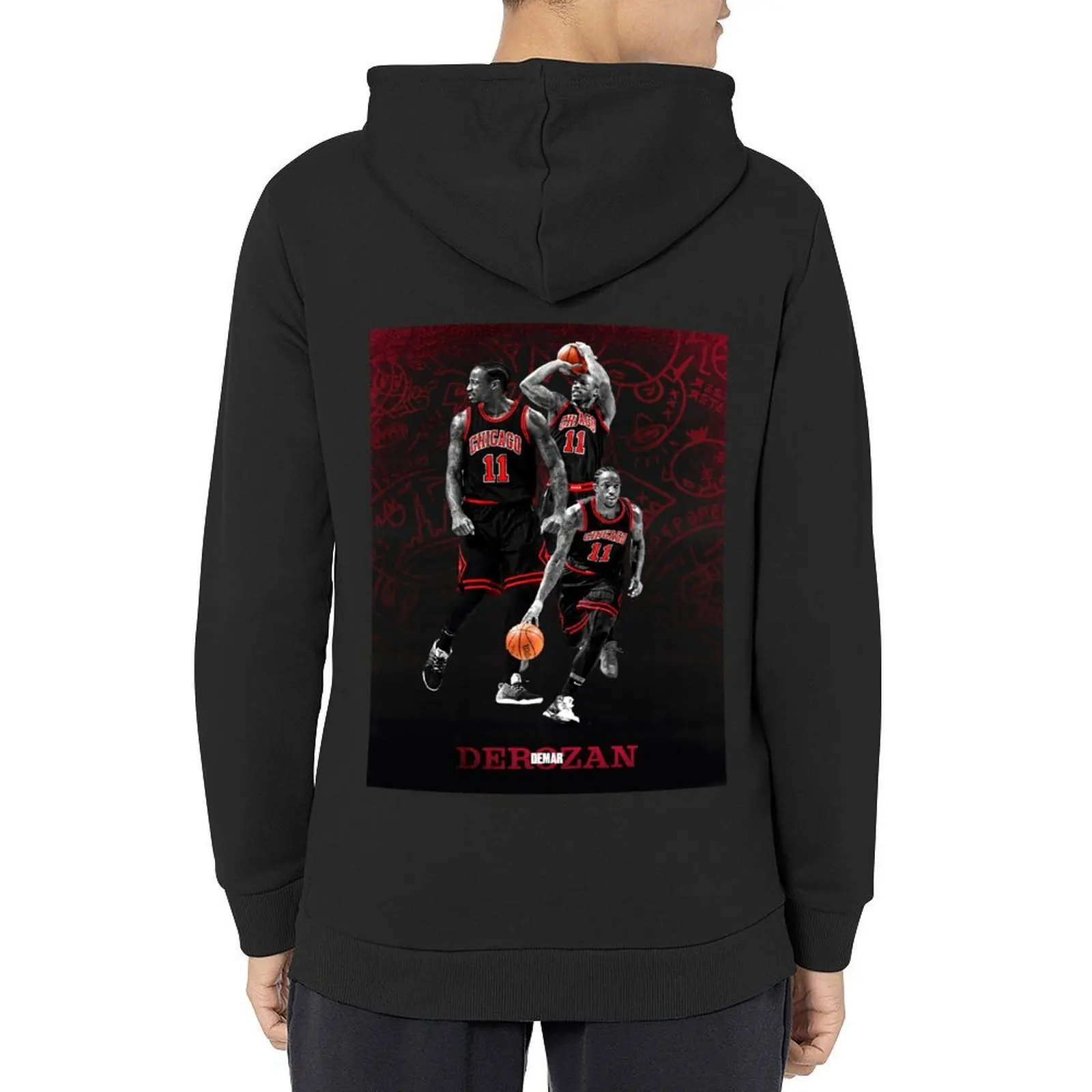 

Demar Derozan 11 King of 4th Hoodie autumn jacket men autumn clothes japanese style anime clothing anime hoodie