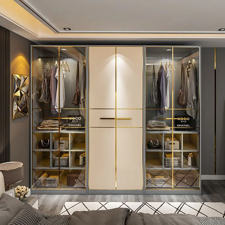 Customized Design Top Quality Durable Luxury Closet Modern Wardrobes