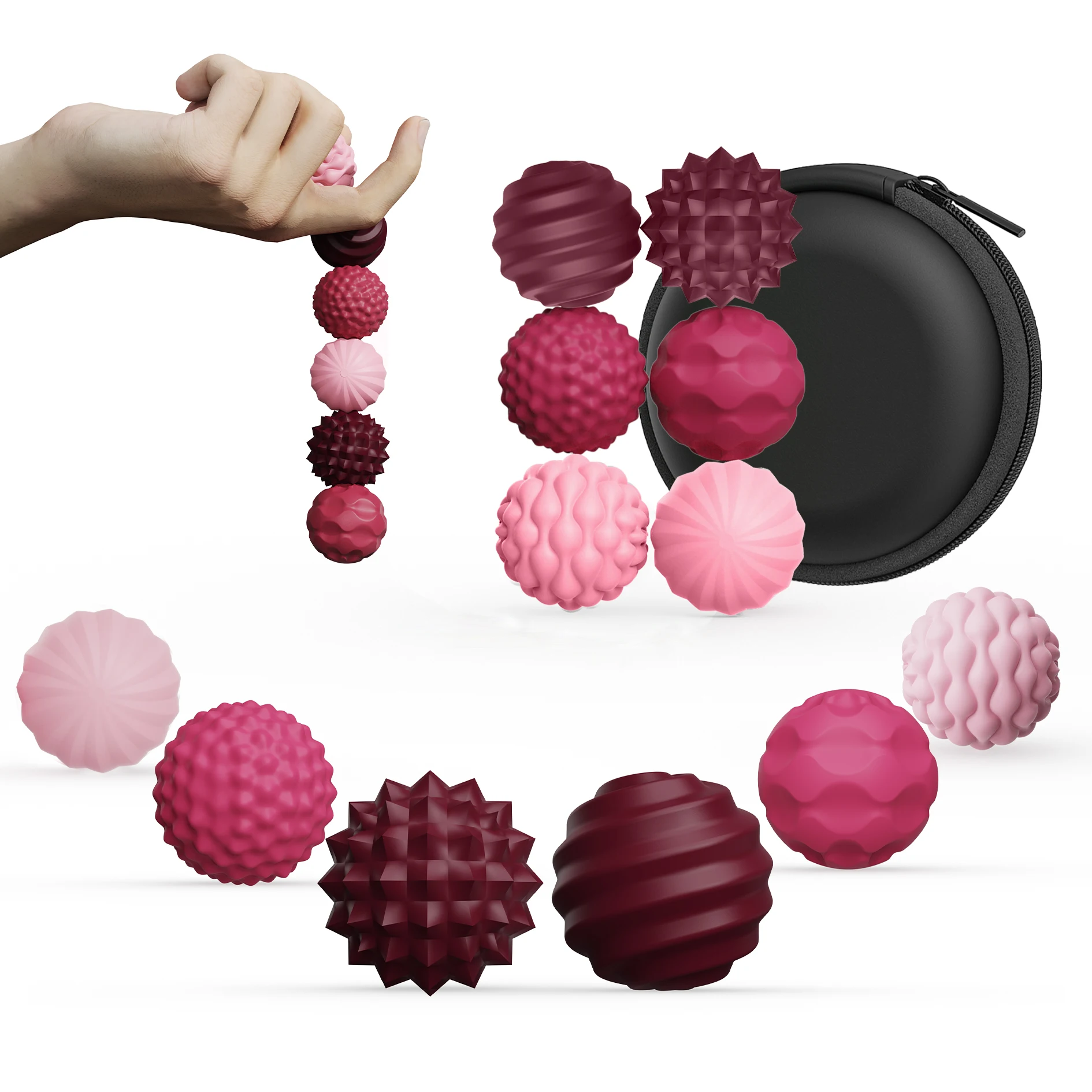 Upgraded Second Magnetic Balls EDC Relief Toys Fidgeting Antistress Anxiety Sensory Toy Magnet Balls For Adult Kids Autism ADHD