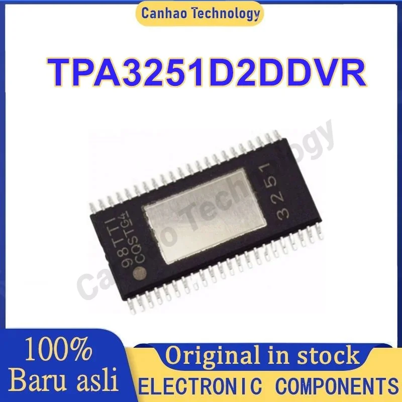 

2PCS 100% New TPA3251D2DD TPA3251D2DDVR TPA3251 3251 HTSSOP44 Chipset