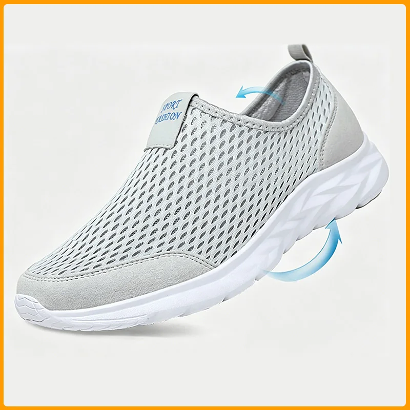 Mijia Sneakers Herren Freizeitschuhe Fly Woven Mesh Leichte, atmungsaktive Laufschuhe mit Schnürung, rutschfeste, modische Wanderschuhe