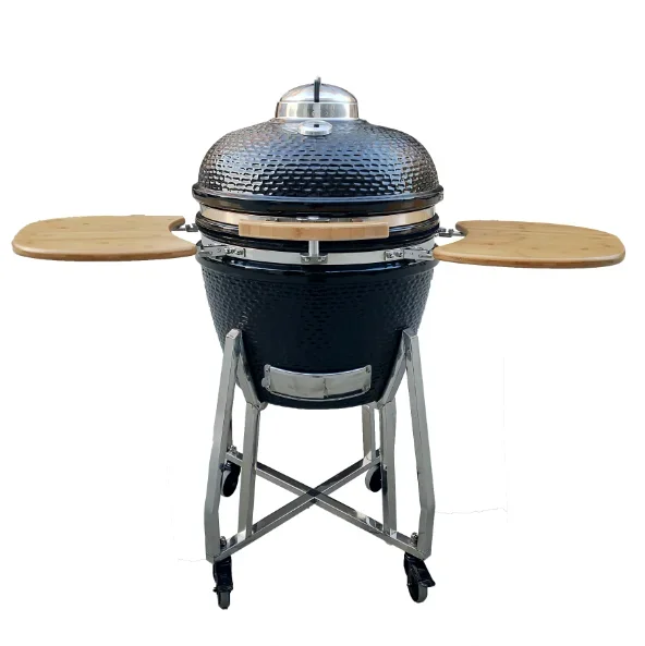 24 Inch Outdoor Wood Charcoal Camping Barbecue BBQ Kamado Grill