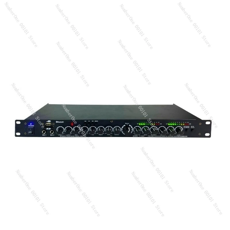 GAX-95BT Professional Karaoke Preamp KTV Digital Audio Echo Effect Processor Audio Processor