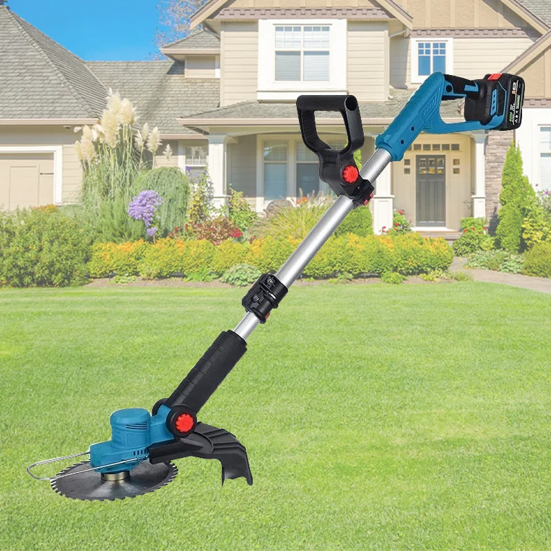 2025Electric Grass Trimmer Park Maintenance Essential Grass Trimmer Battery Supported Farm Crop Edging
