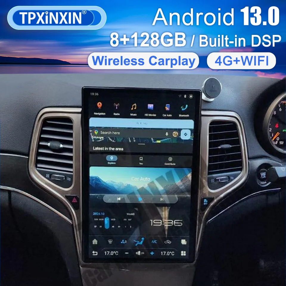 9.7インチマルチメディア ジープグランドチェロキー Android WIFI Scc03ea827fa14be8b733d2a36c555