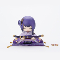 Anime Figure Genshin Impact Beelzebul 10CM PVC Raiden Shogun Model Toy for Boys Gift Collection Action Figures Christmas Gifts