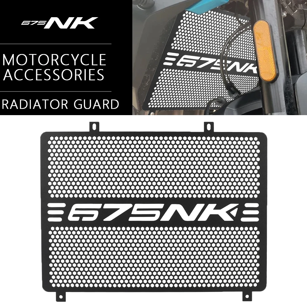 

2024 2025 2026 FOR CFMOTO CF MOTO 675NK 675 NK 675 NK675 CF675NK Radiator Grille Guard Protector Cover Mesh Protection Parts