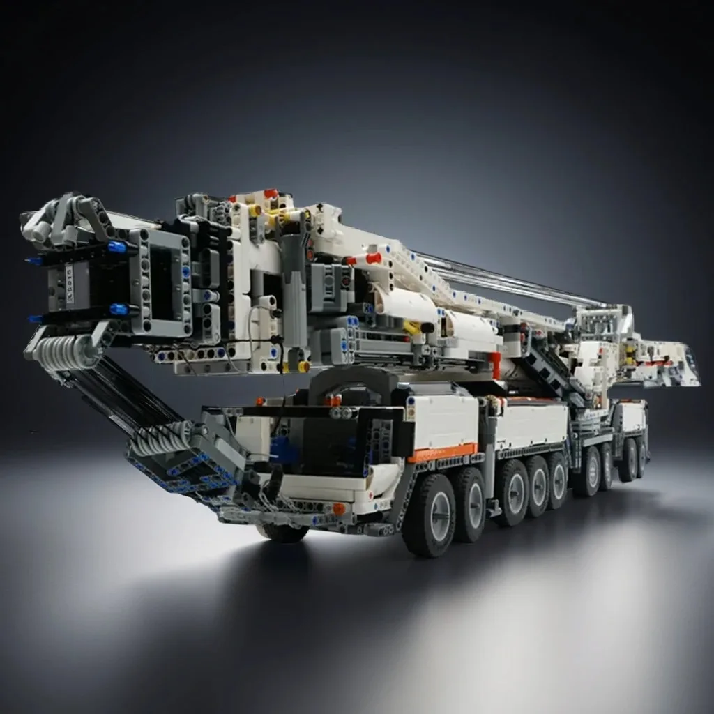 

7705 шт. Liebherres LTM11200 кран сверхмощное оборудование на заказ MOC DIY образовательная модель строительные блоки игрушки на день рождения подарок
