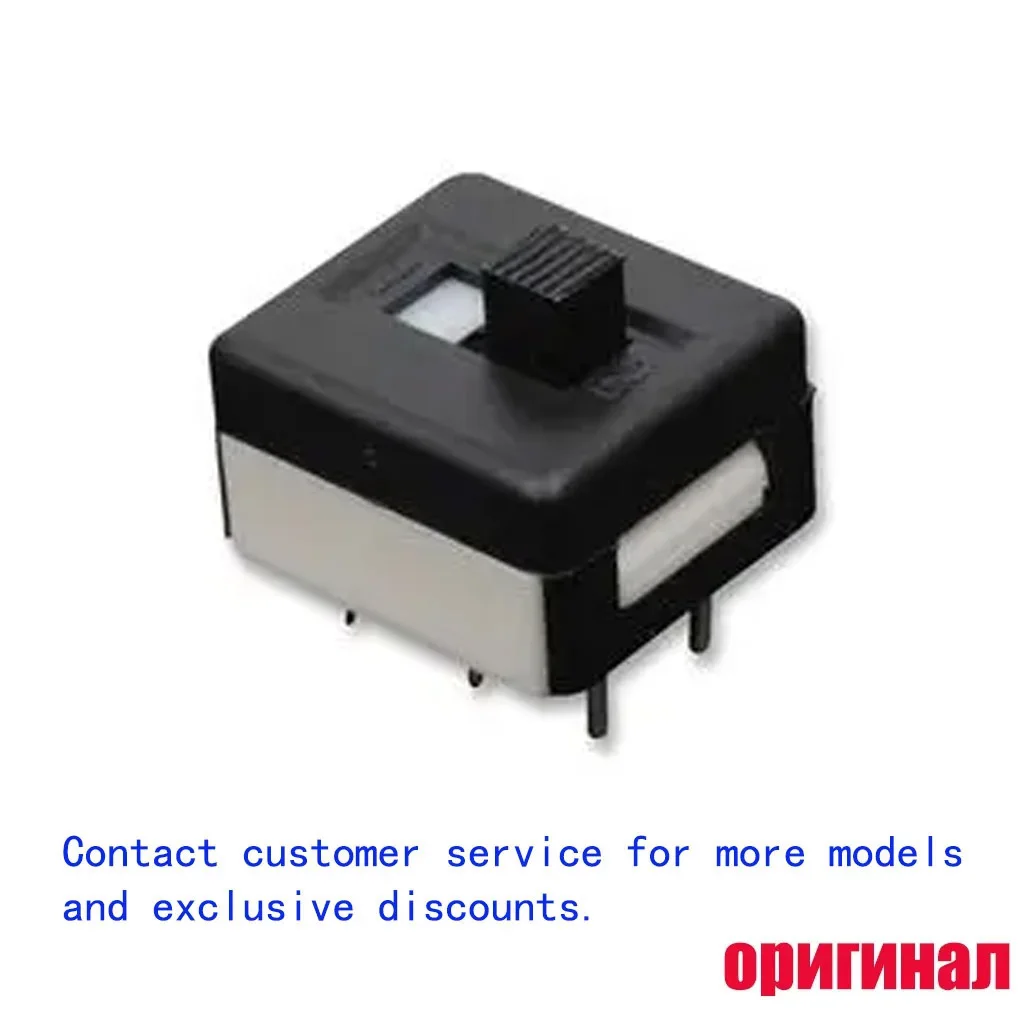 Brand New Original APEM 25436NAH Slide Switch, SPDT On-On, Through Hole Mount, 1A