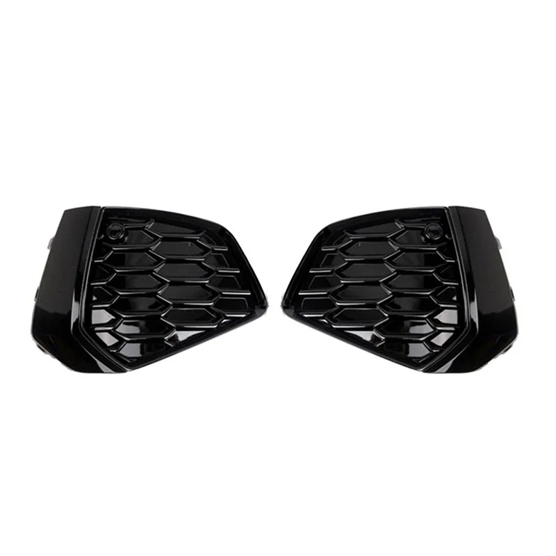 

For S3 A3 Sline 2021-2023 Front Bumper Fog Light Grille Cover 8YG807671A 8YG807672A Accessories