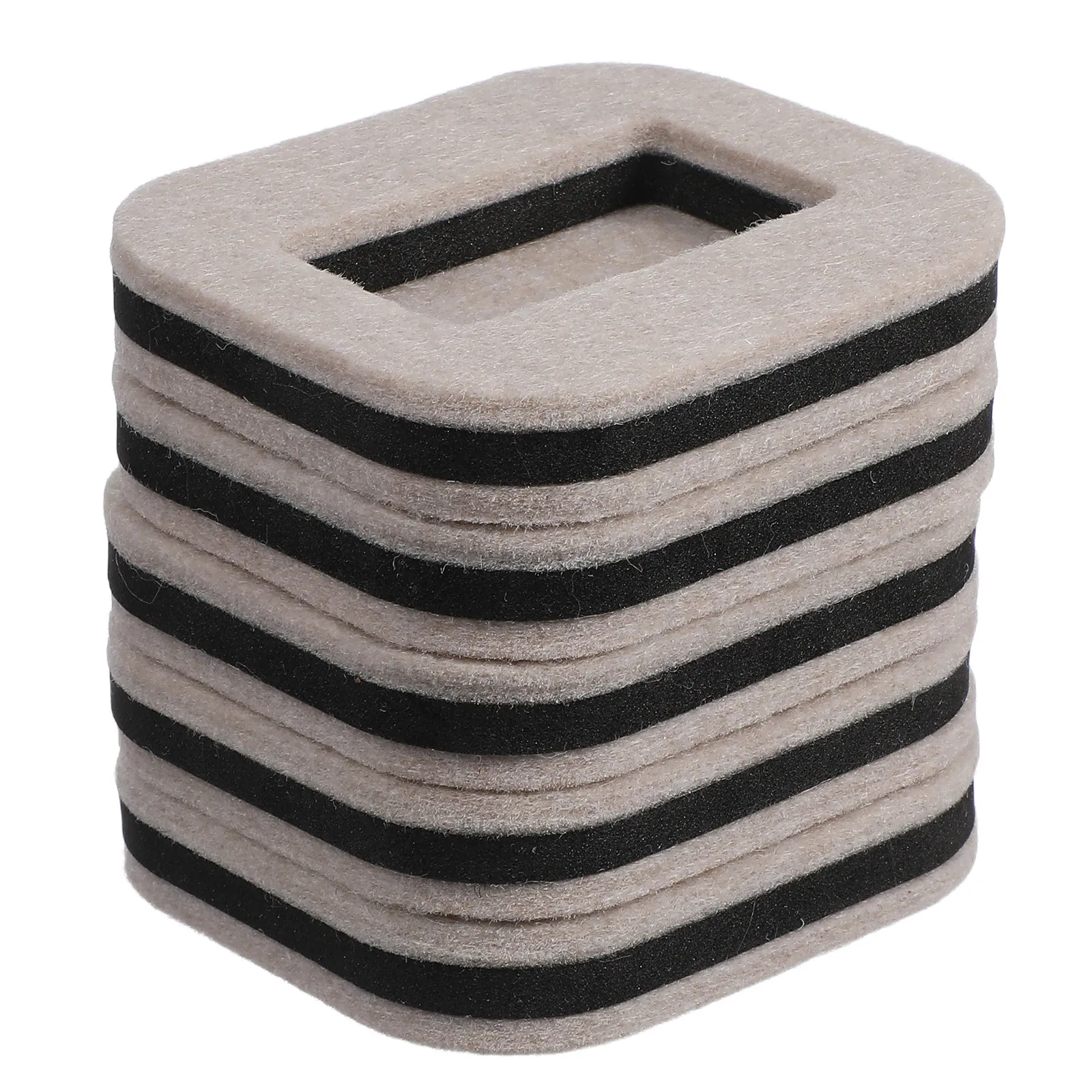 5Pcs Non-Slip Furniture Pads Chair Wheels Felt Material Anti-Skid Caster Stopper Protect Wood Tile Carpet Prevent Noise