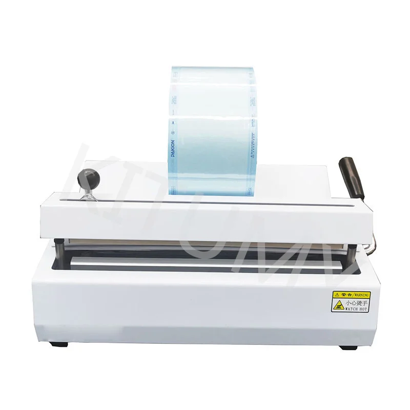 Dental sealing machine hospital sterilization bag pouch sealing machine medical thermal sealer 400W 220V