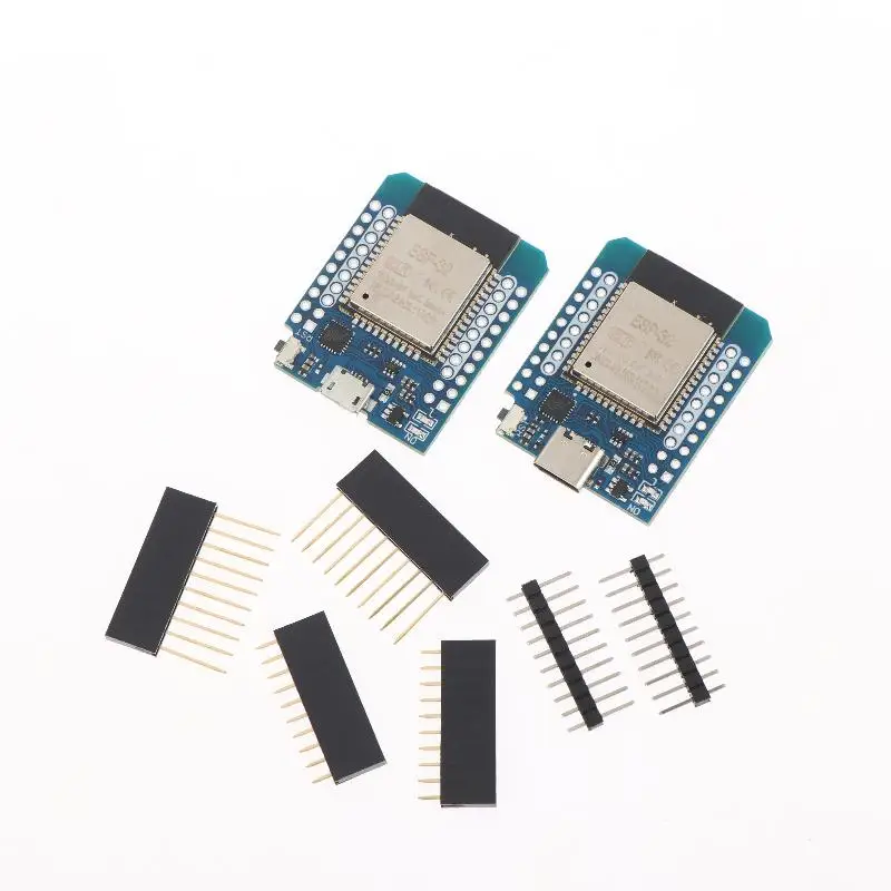 

1Set ESP32 Development Board WiFi + Bluetooth Module Dual Core CPU ESP32 Mini Development Board Based Ultra-Low Power