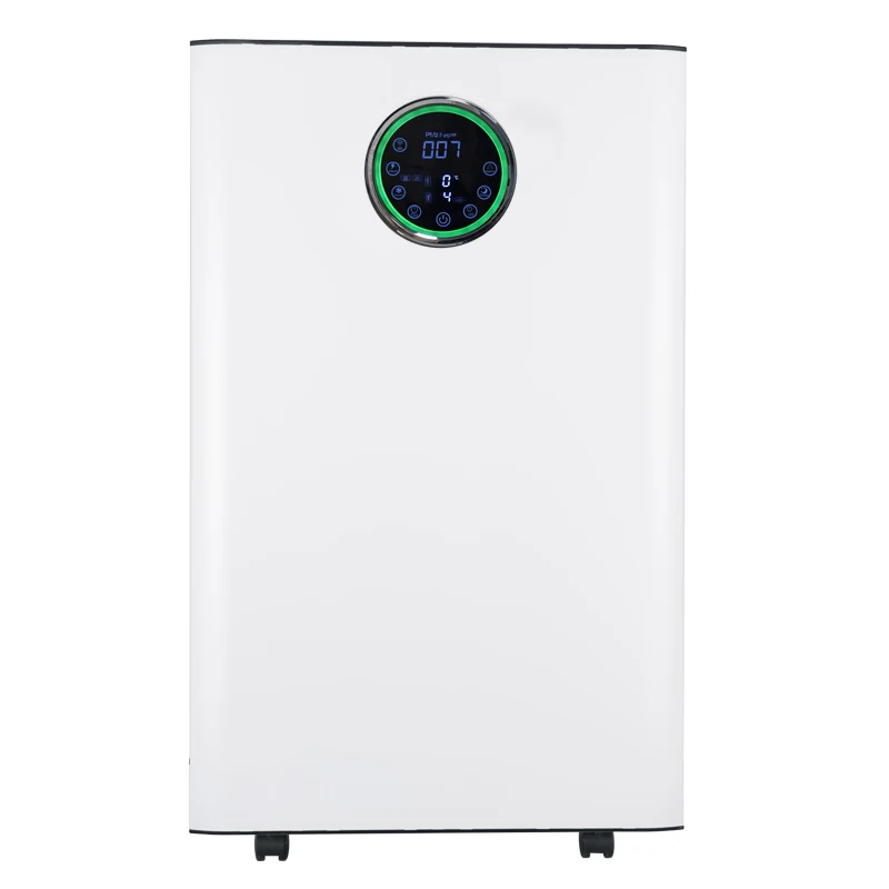 

Ультратонкий умный очиститель воздуха с Wi-Fi, UVC-ионизатором, ультразвуковым увлажнителем и HEPA-фильтром для промышленного использования