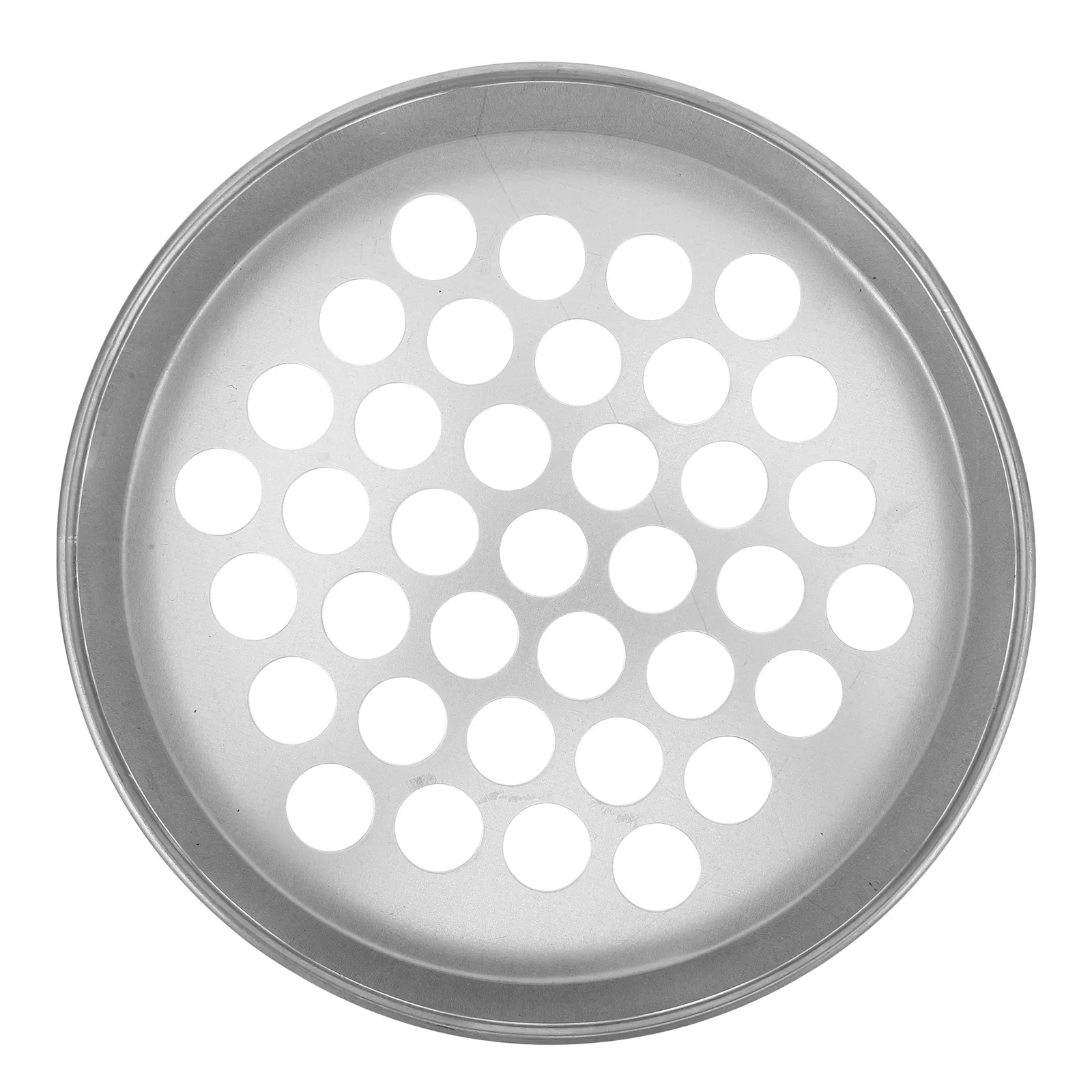 

Stainless Steel Round Hole Sieve for Home Blueberry S Sifter Mesh Sieve Easy Cleaning Kitchen Garden Soil Screen