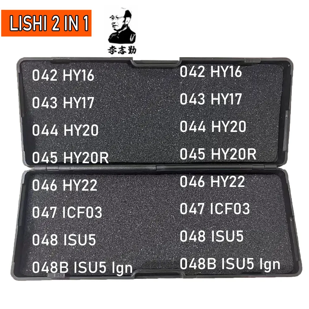 030-041# HU101 HU100R HU162T9 HU162T10 HU39 HON58R HON66 HON70 HYN11 HY15 HYN7R Ign LiShi 2 in 1  Locksmith Tools for All Types