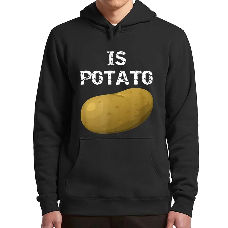 Funny Meme Is Potato Hoodies The Late Show With Stephen Colbert Essential Fleece Sweatshirt For Men Women Pullover Clothing