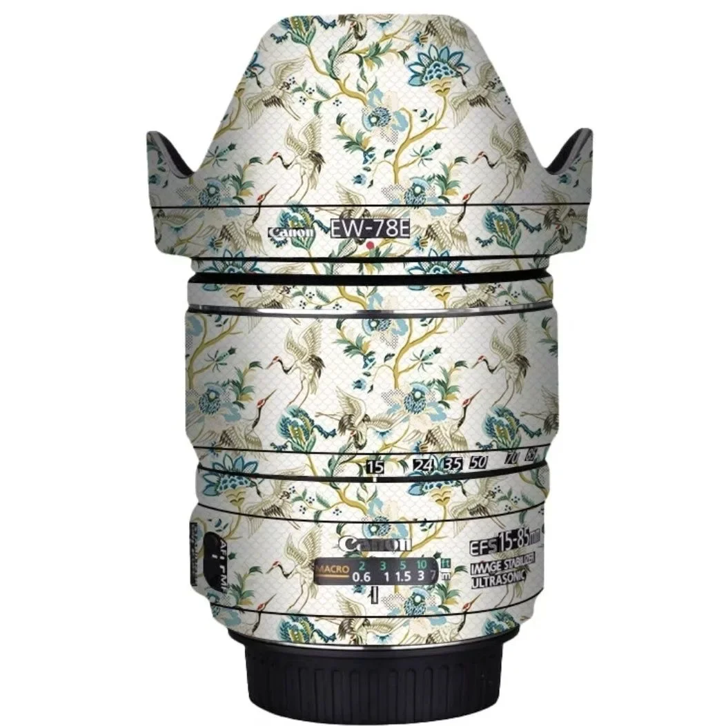 

Для Canon EF-S 15-85 3,5-5,6 наклейка на кожу, виниловая пленка, защитная пленка для объектива камеры, EFS 15-85 мм F3,5-5,6 IS USM EFS1585