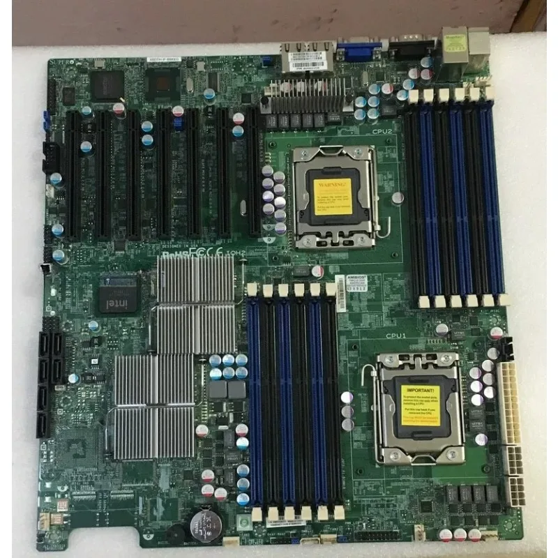 X8DTH-IF Dual Server Motherboard 1366 Socket 7 PCI-E Slots Support X5680 CPU Industrial Server Main Board