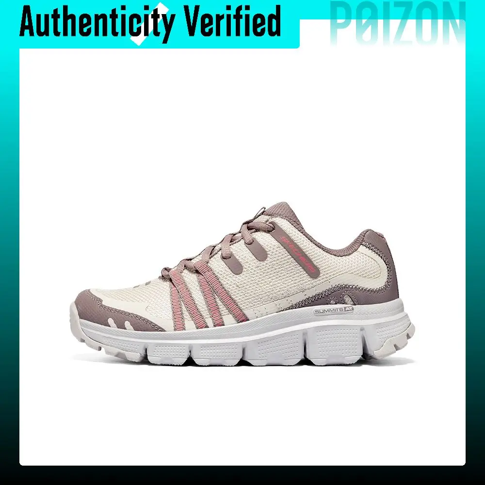 Skechers Summits At Lace Up Low top Outdoor Shoes Women's Beige 180149-NAT