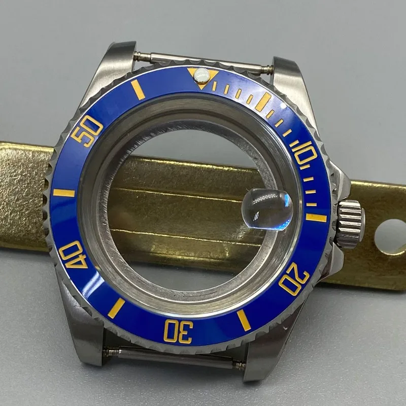 Adecuado para NH35/36 4R o para Pearl 2813 8215 movimiento 40mm316 caja de acero inoxidable anillo sub serie