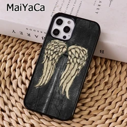 MaiYaCa walking dead daryl dixon wing Phone Case For iPhone 17 Air 16 15 14 11 12 13 Pro MAX SE 2020 Plus coque Shell