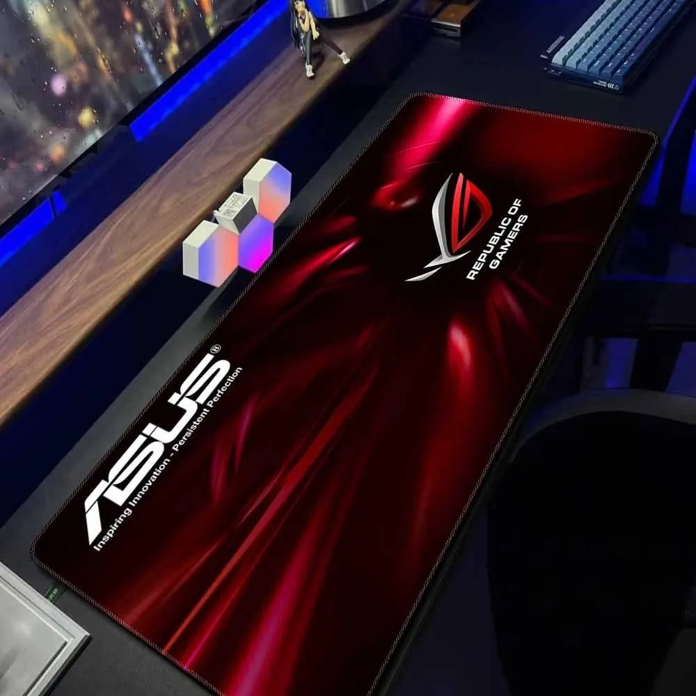 With colorful ASUS ROG pattern design - durable desktop mat manguitos gamer alfombrilla para escritorio pk control 1