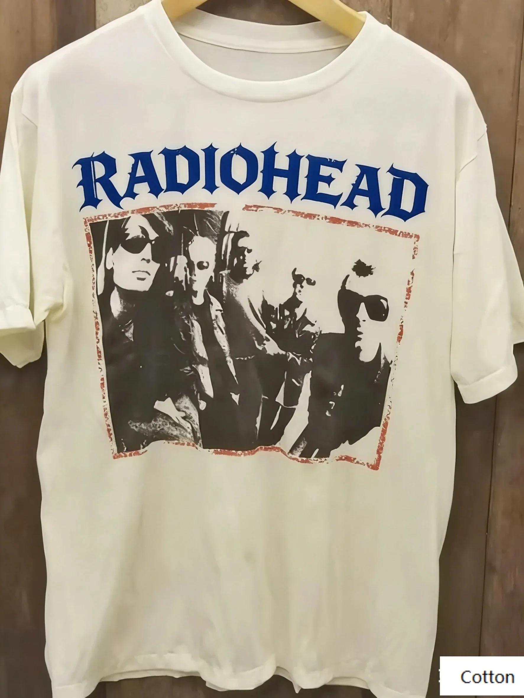 2026 Radiohead Kid A's Album Tour Concert Rare T-shirts Oversized Black White Navy Blue Men Women Casual Printed Short-sleeved