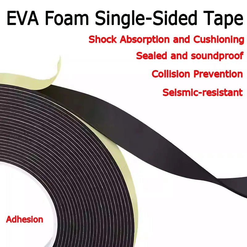 

Single-sided foam gasket with adhesive, EVA sponge foam adhesive pad, custom sheets, shock-absorbing cotton for lithium batterie
