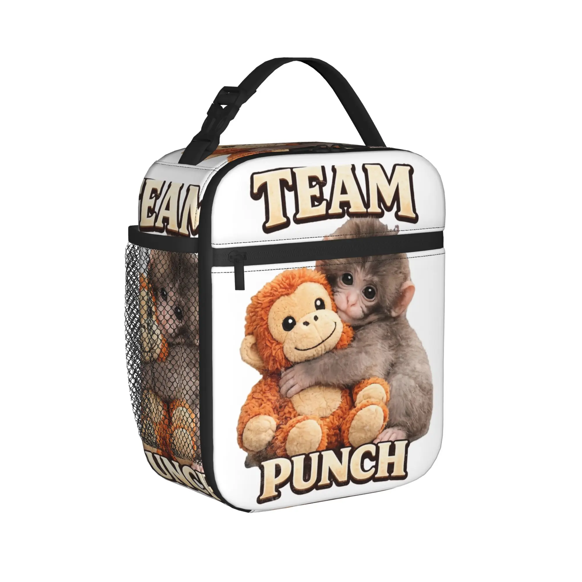 

Термоизолированные сумки для обедов Punch Monkey для путешествий, портативные контейнеры для еды, термосумки-холодильники для обедов