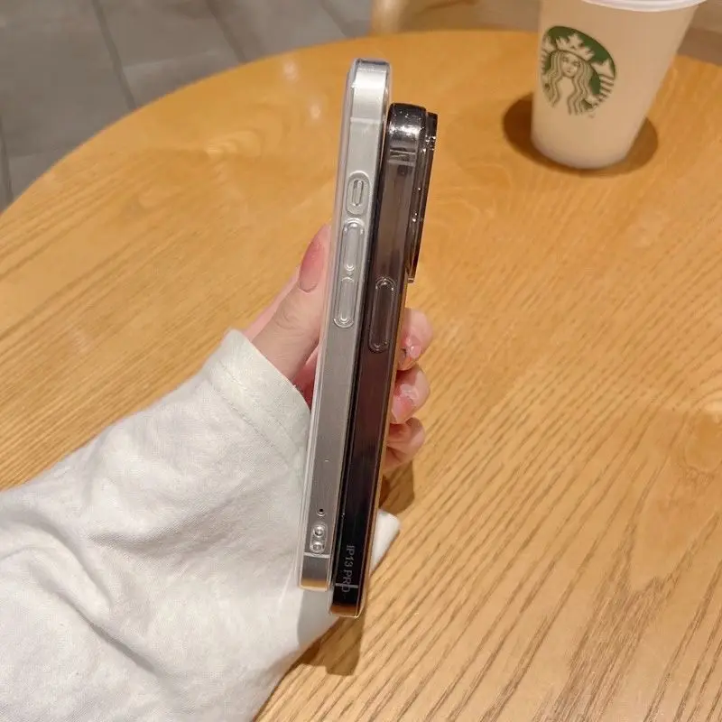 حافظة لهاتف oppo A6 Pro 4G 5G بسيطة من السيليكون الشفاف ورقيقة للغاية من البولي يوريثان الحراري لهاتف oppo F31 ممتص للصدمات Fudna #4