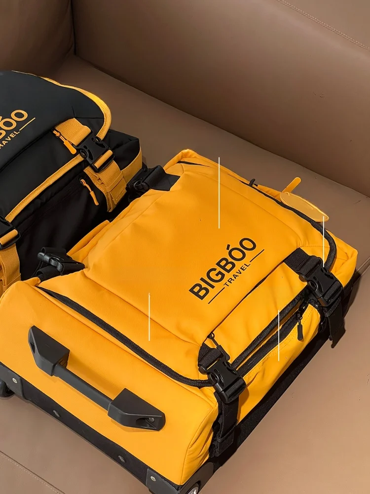 

Ultra-Light Large Capaci Nylon Travel Suitcase with Pull Rod Durable Lage Bag for Travel Che-In Casual ex Bag