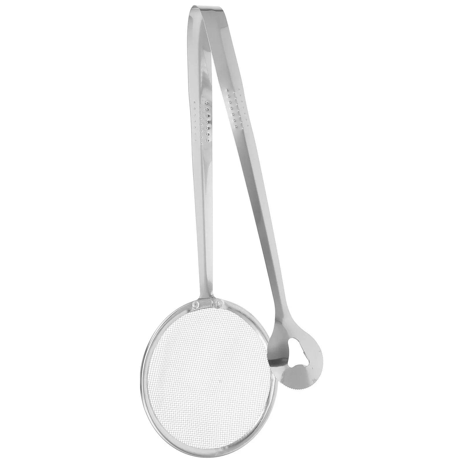 

Stainless Steel Tong Lightweight Household Filter Clip Food Strainer Clip for Frying Filtering Draining Kitchen Cooking Tool