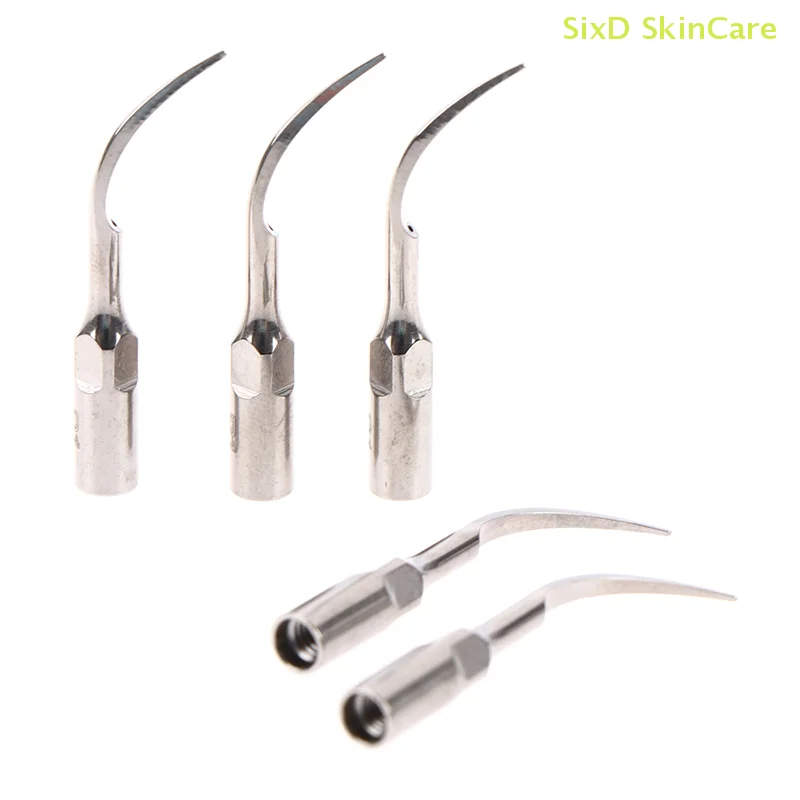 5Pcs Disposable Dentistry Dental Ultrasonic Scaler Tips Compatible With Satelec And Dentista Dental Supplies Tools