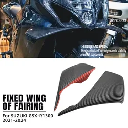 For SUZUKI GSX-R1000 GSXR1300R GSXR1300S 2021-2024 Motorcycle Fixed Wing Aerodynamics Aileron Windshield New Accessories
