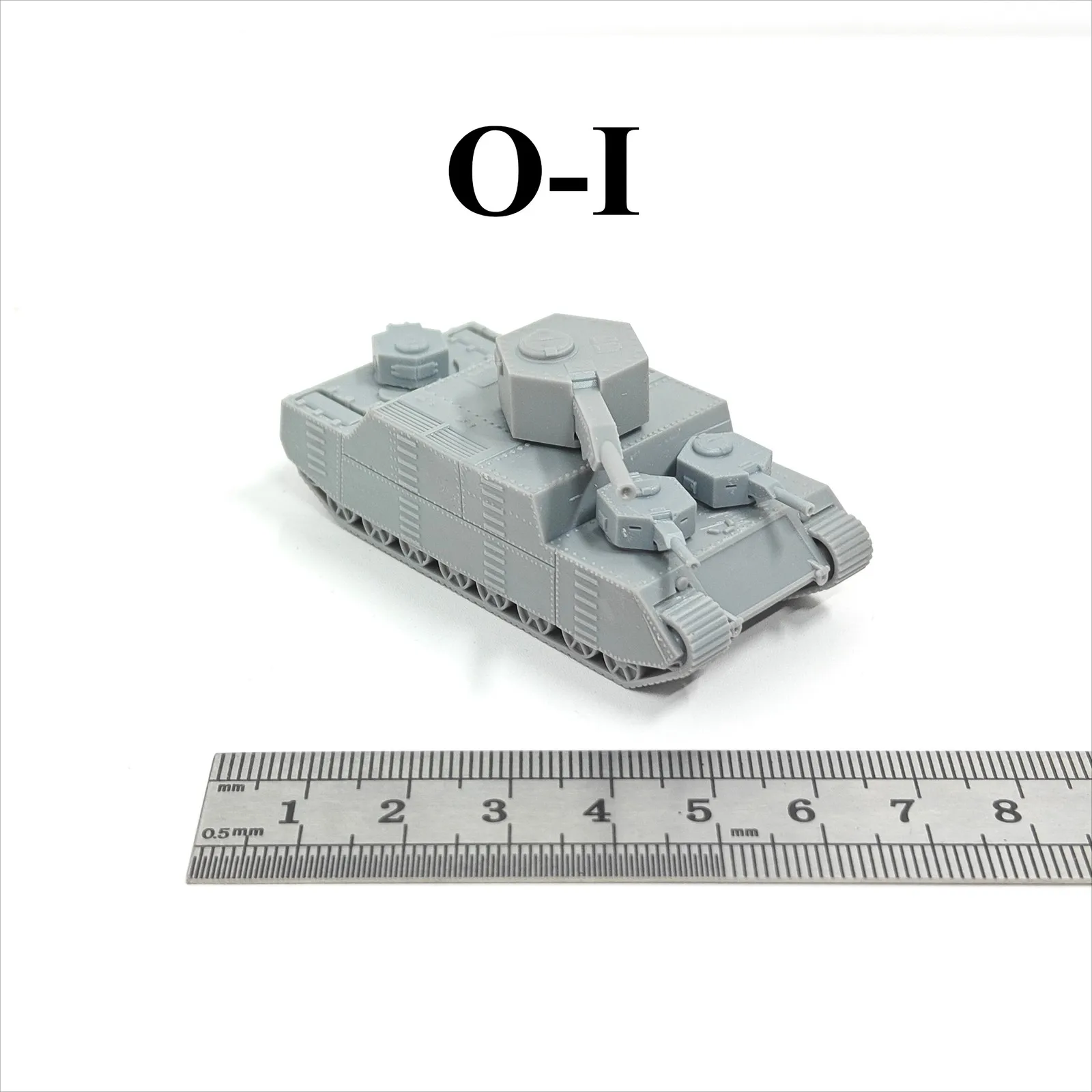 

Japanese O-I Super Heavy Tank,3D Printed,1/144 Scale Mini Tank Model,Resin,Paintable