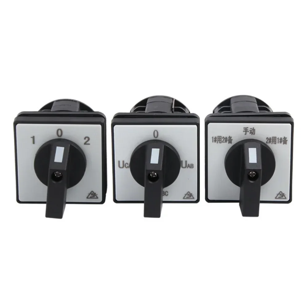 Interruptor de câmera de comutação rotativa 16A 0-1-2