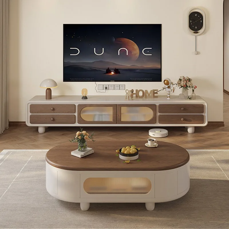 Decoration Wooden Tv Stand Luxury Nordic High Quality Minimalist Tv Stand Fashionable Drawer Muebles De Sala Bedroom Furniture