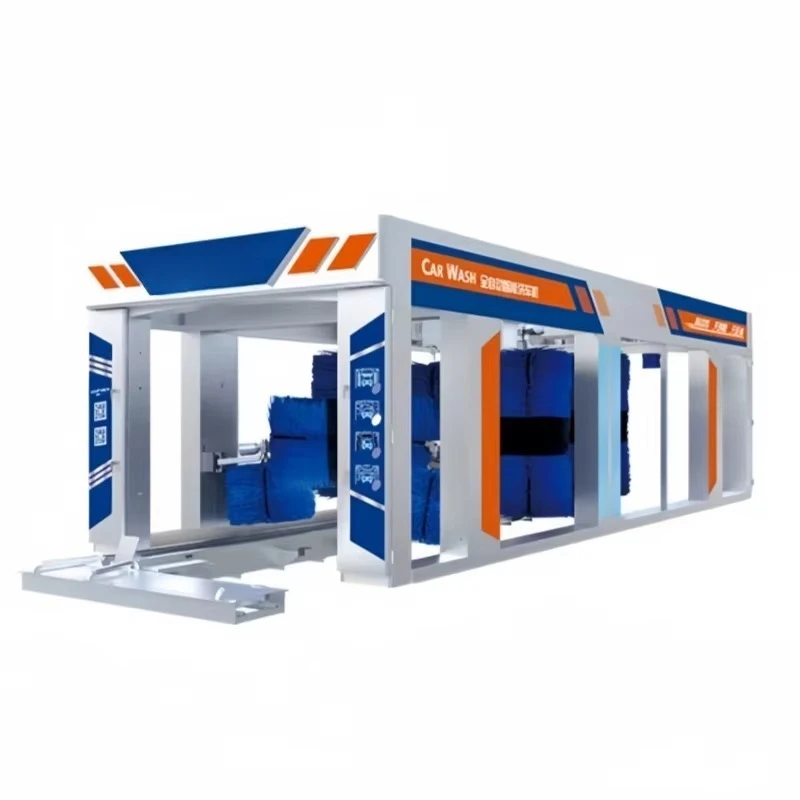 Customized Electric Automatic Tunnel Car Wash Machine High Pressure Stainless Steel Internet Payment Control Multiple Modes