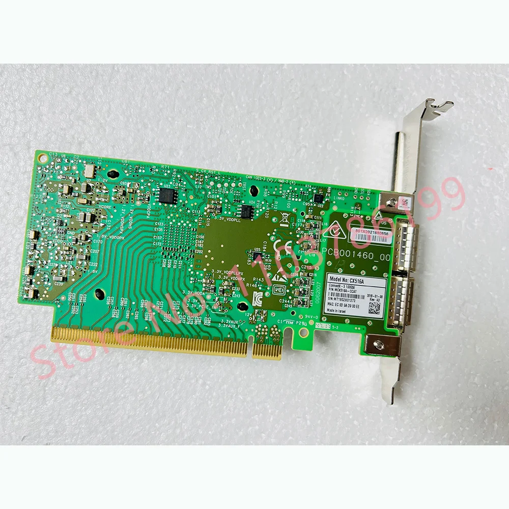 Dual-Port 100G Ethernet Card CX516A MCX516A-CDAT 4.0 MCX516A-CCAT