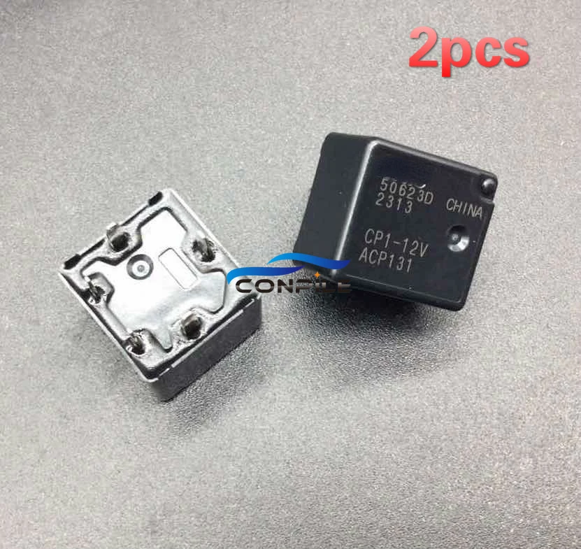 2pcs  CP1-12V ACP131 car relay 5 feet for Chrysler VW Magotan passat B6 B7 CC J764 steer Lock ELV ESL Relay switch