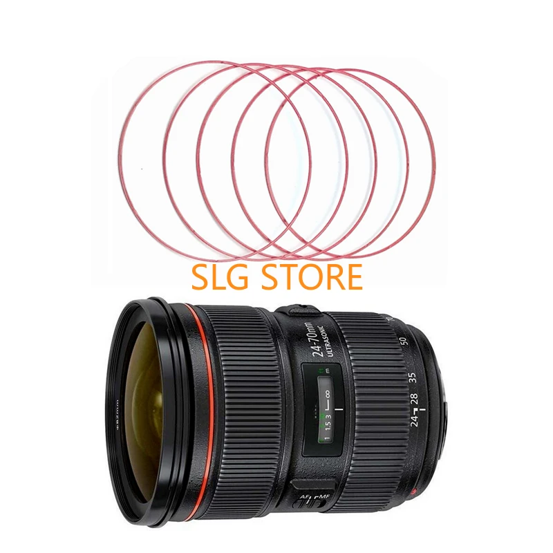 جديد لكانون EF 24-70 مللي متر 24-70 مللي متر f2.8L II USM/24-105 مللي متر 1:4 L F/4L IS USM عدسة الأحمر التركيز حلقة خط دائرة كاميرا إصلاح جزء