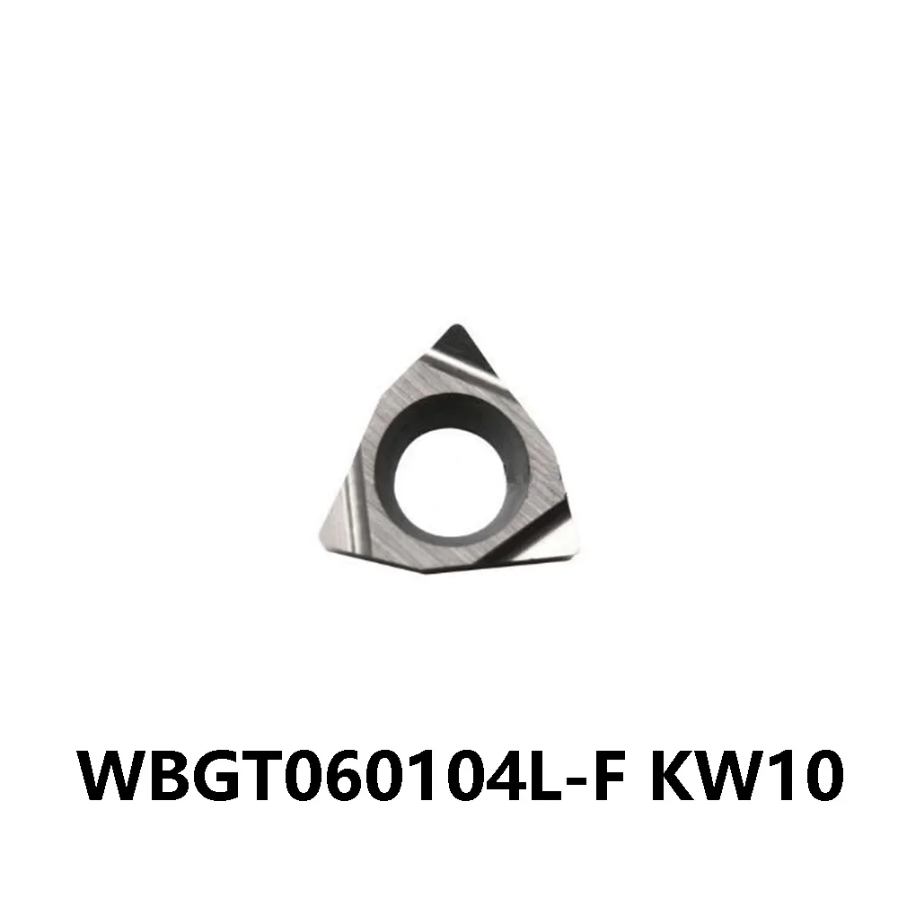 WBGT1211L-F Original WBGT 060104 WBGT060104 L F 80° Inserts WBGT060104L-F KW10 Carbide Plates CNC Lathe Cutter Machine Holder