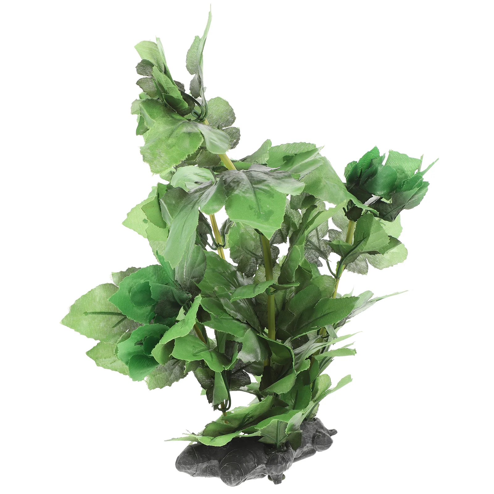 

Realistic Aquarium Plant Decor Stylish Fish Tank Decorations for Home Office Small Spaces Fish Tank Decor Decorative Fake Plant