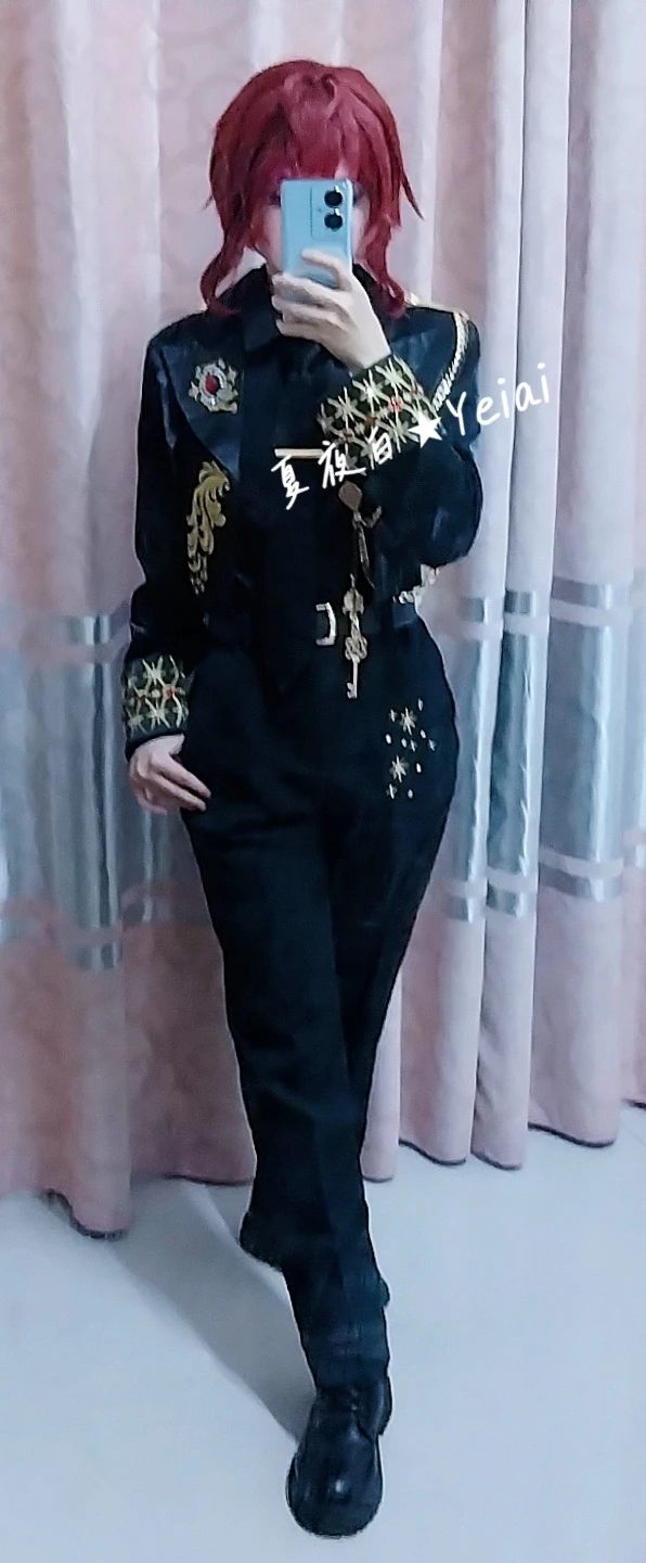 Disfraz de Cosplay de 2025, acertijo/ace/duce/gris, disfraz de Halloween, Navidad, 5. ° aniversario, disfraz de Cosplay retorcido del país de las Maravillas