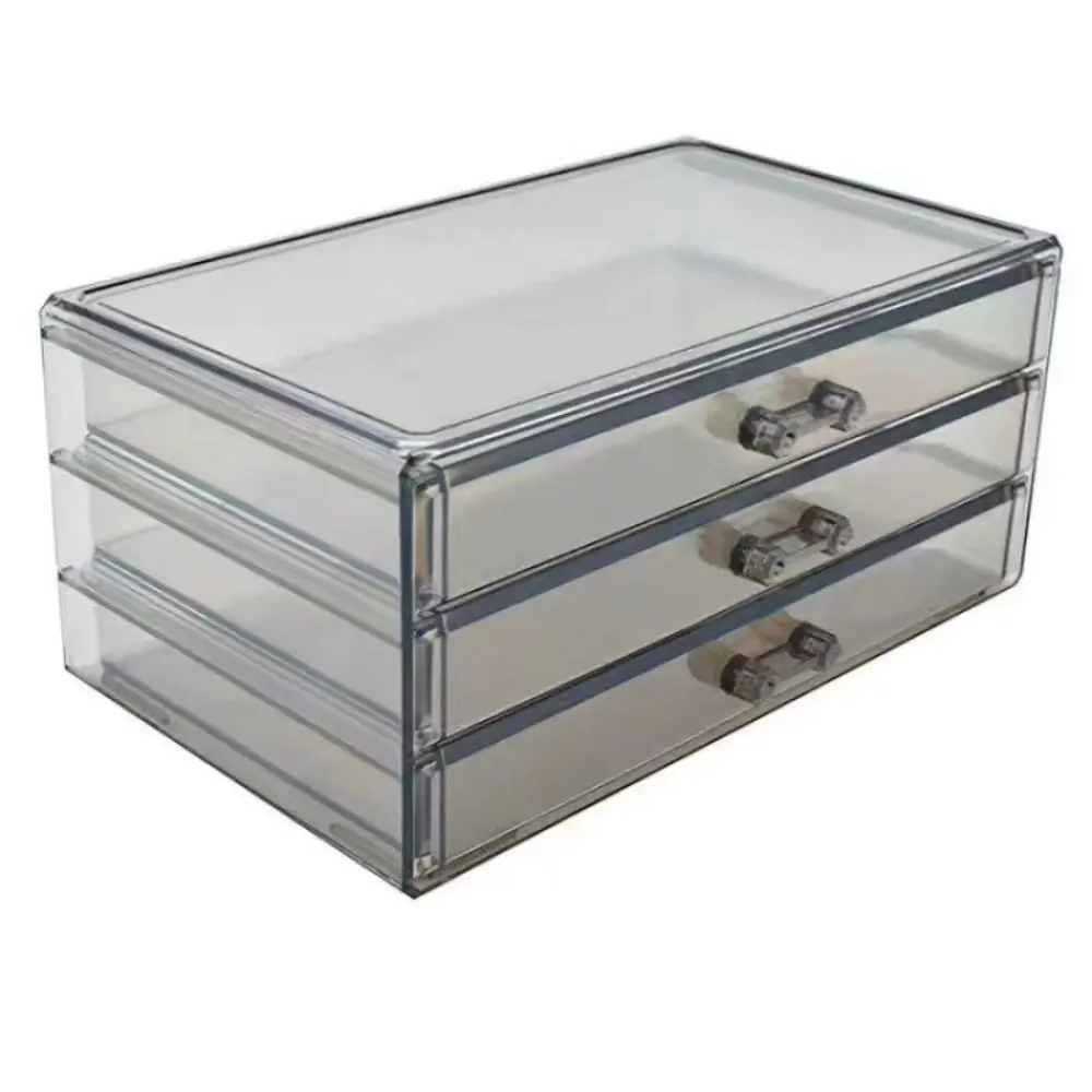 

Multifunction 3Layer Desk Pen Holder Transparent Clear Pencil Storage Box Display Acrylic Stationery Organizer Home Office