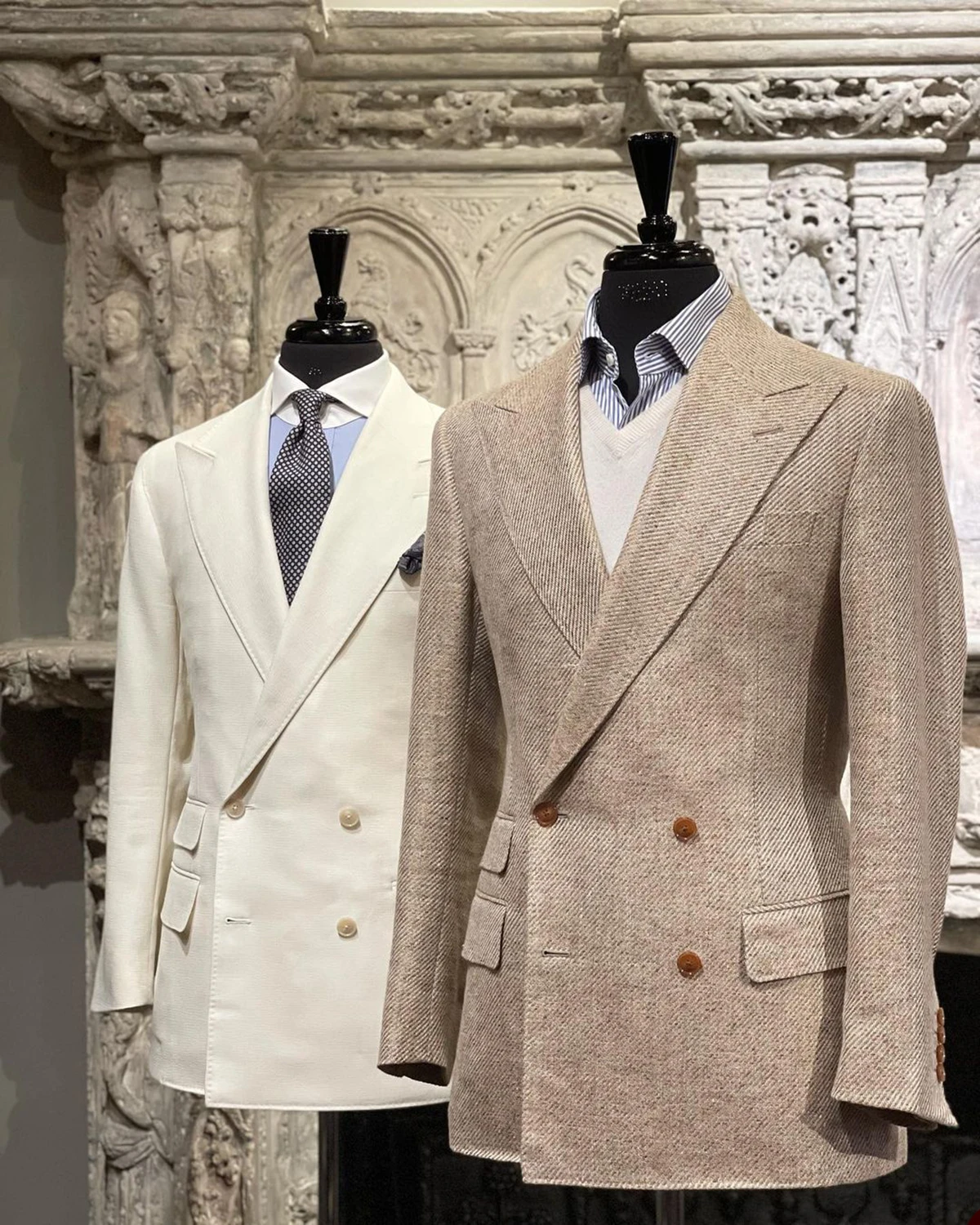2023 Latest Casual Men Suits Blazer For Wedding Double Breasted Groom Wear Evening Party Prom Tuxedo Jacket Customize Only Coat