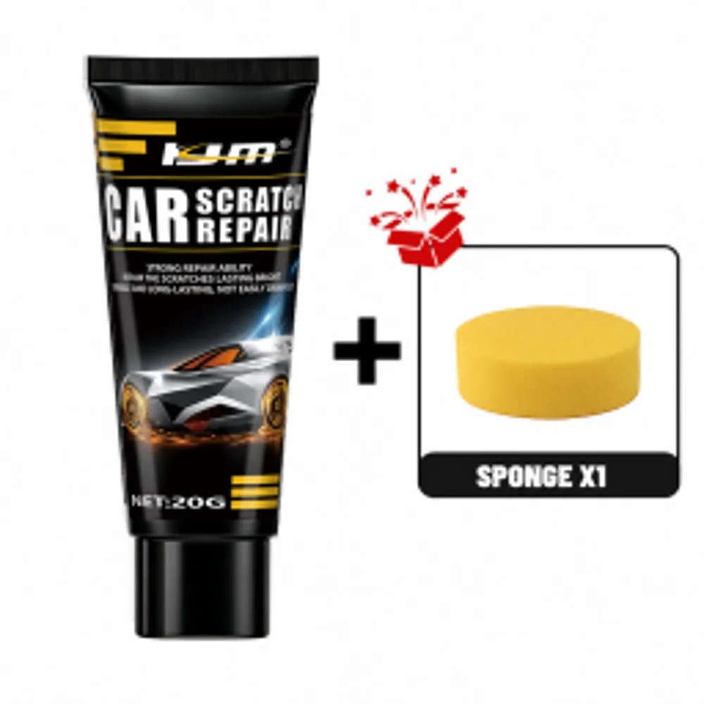 Car Scratch Repair Cream, Nano Gloss Polishing Wax, Swirl Remover & Paint Grinding Polish for Auto Paint Care