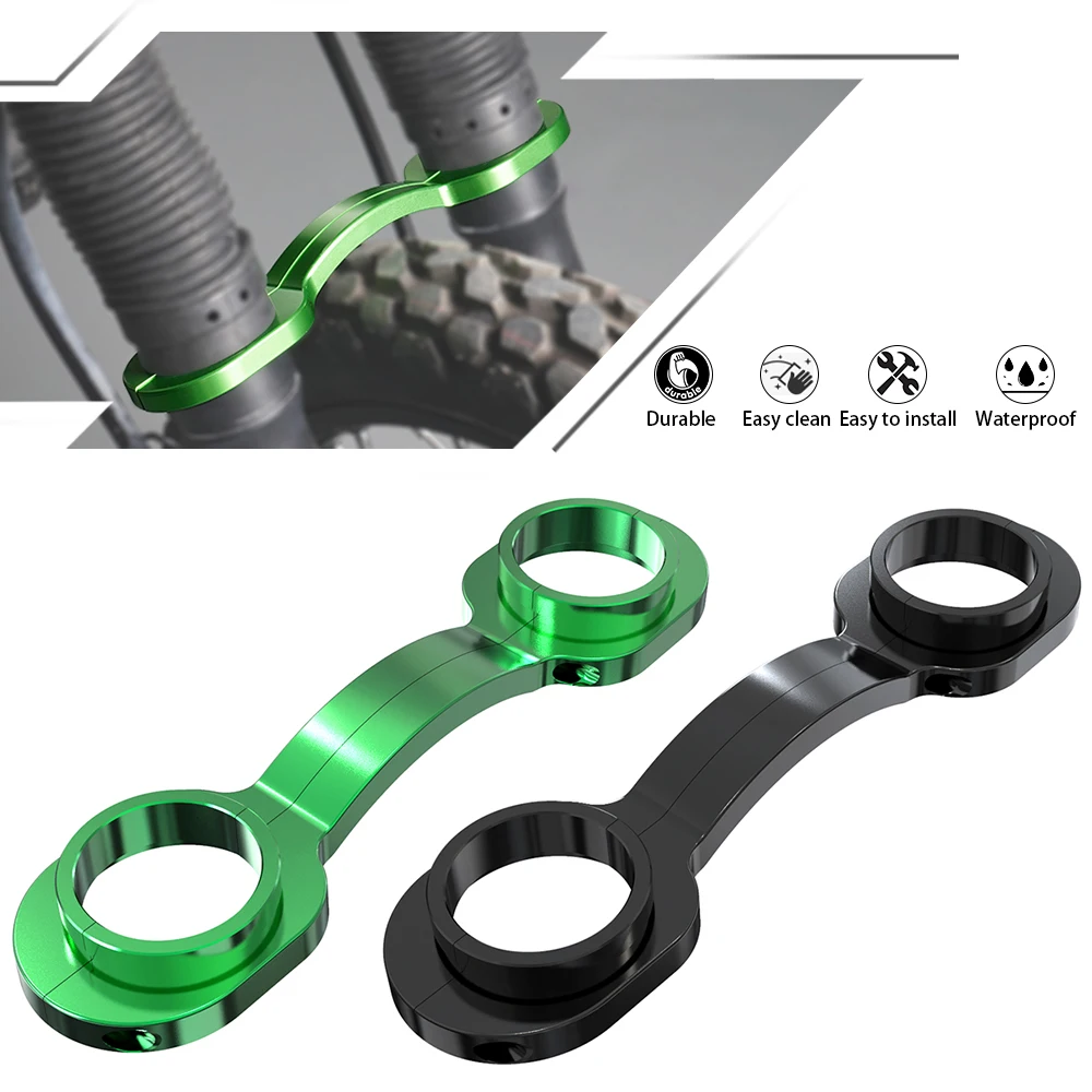 

Motorcycle KLR 650 Front Fork Brace For Kawasaki KLR650 2008-2021 2022 2023 2024 Aluminum Bracket Fork Brace Fork Stabilizer