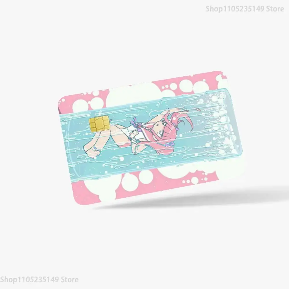 M-Menhera Chan Comic Credit Card HD Stickers Game Card Decal Card Matte Film Skin Small Chip Waterproof Sticker